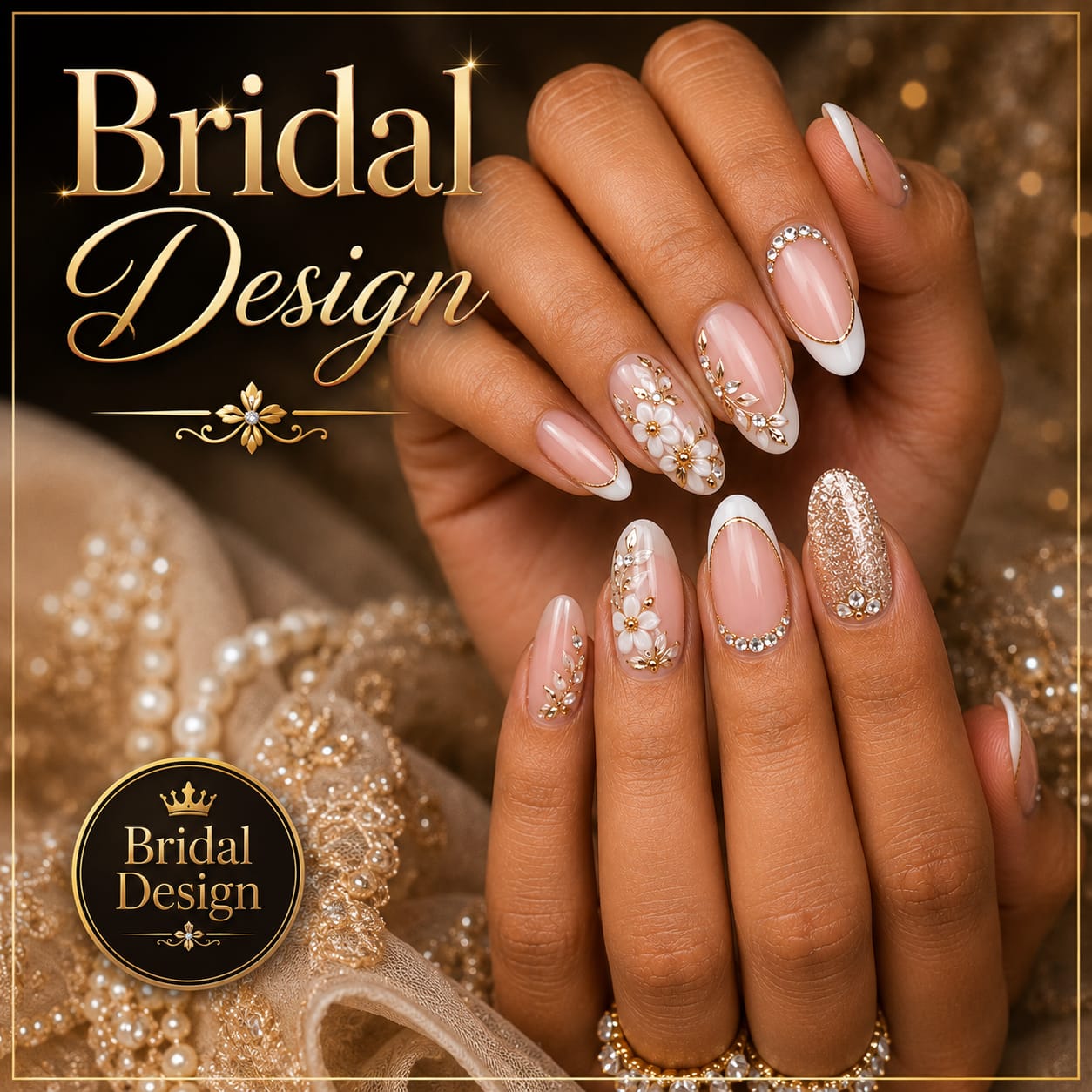 Luxury nail art at Claw & Glam