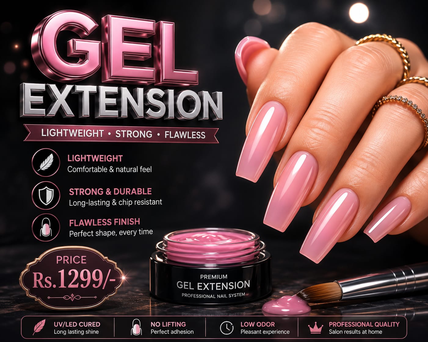 Gel extensions