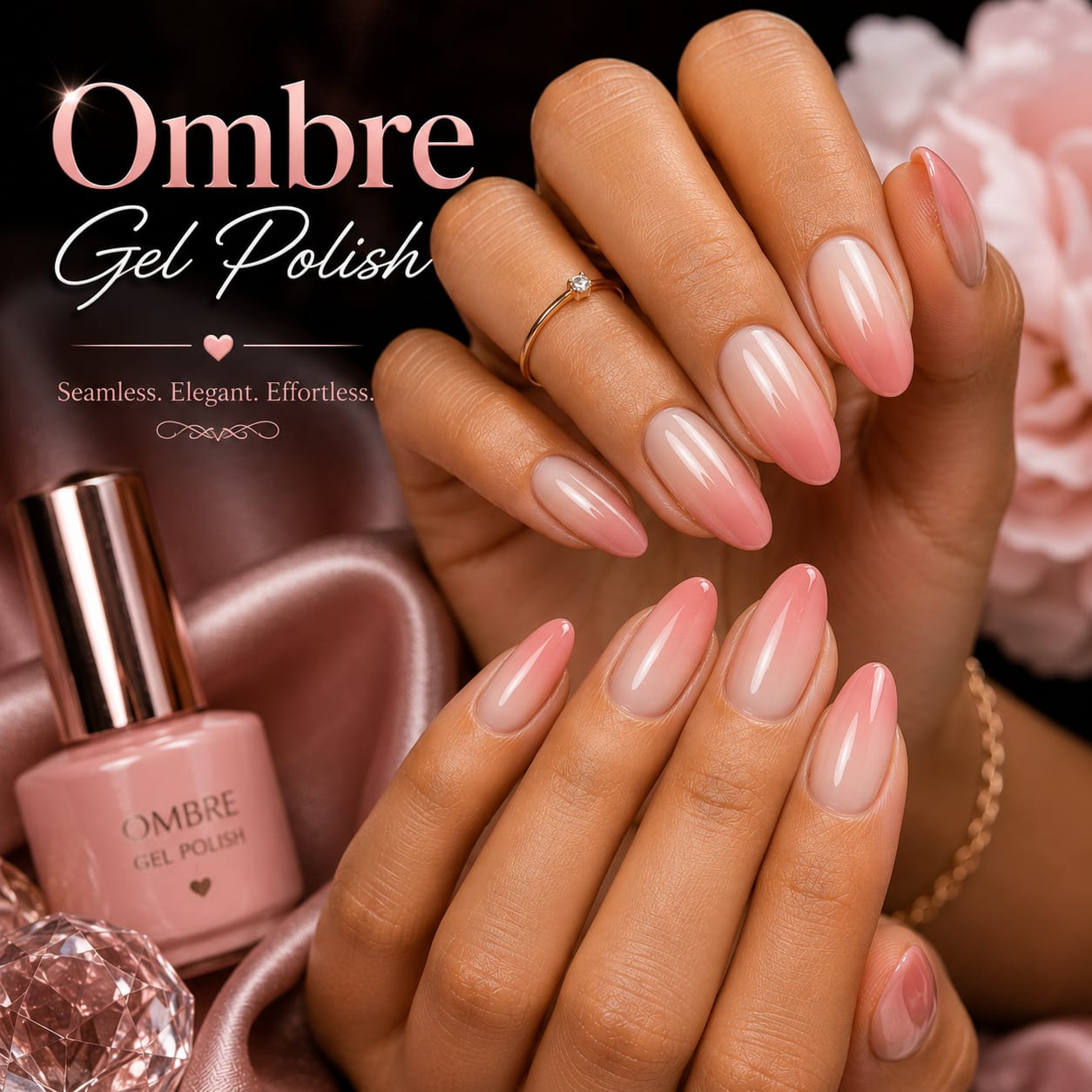 Ombre nail art